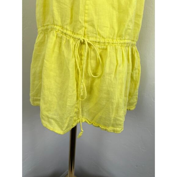 J. CREW Yellow Linen Sundress (Womens Size: Medium) - Picture 8 of 11
